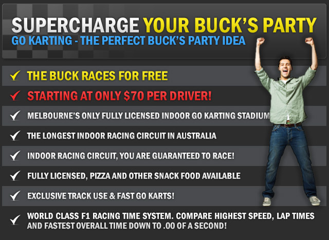 Bucks Party at Go Kartsport